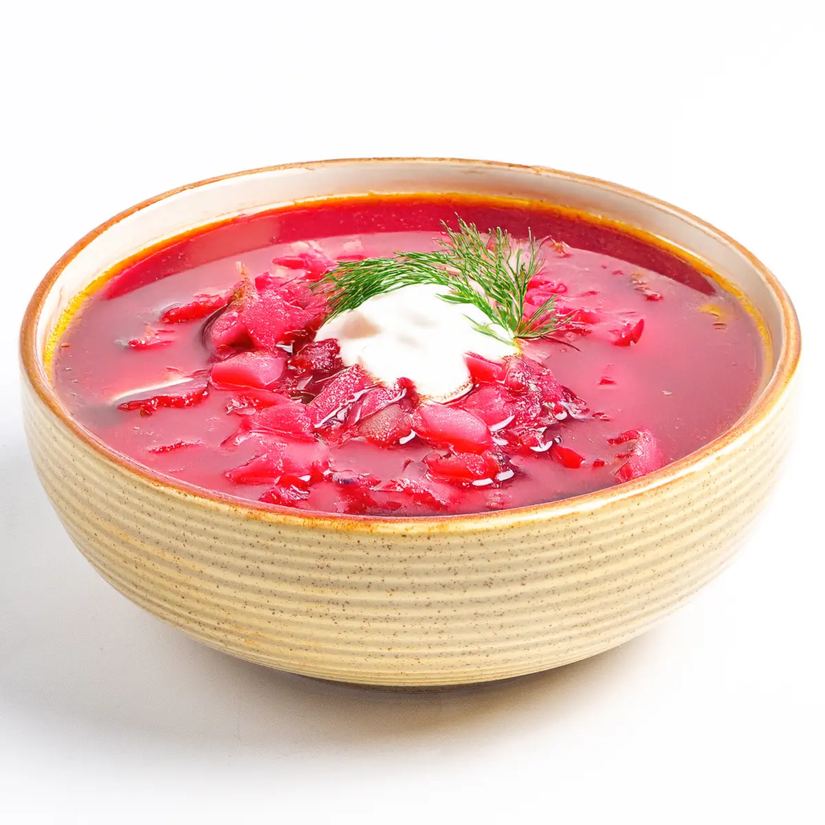 Борщ красный