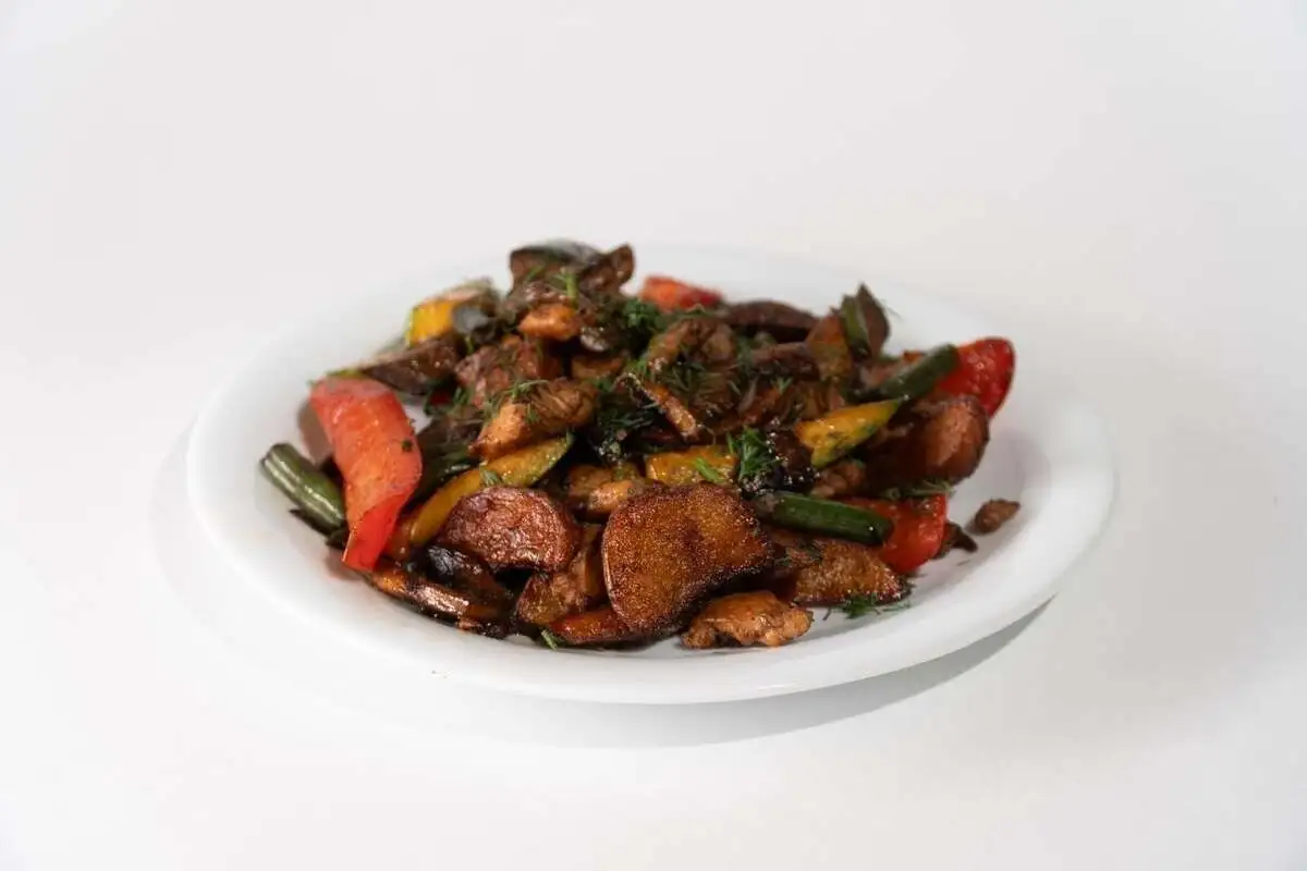 Жаркое с курицей