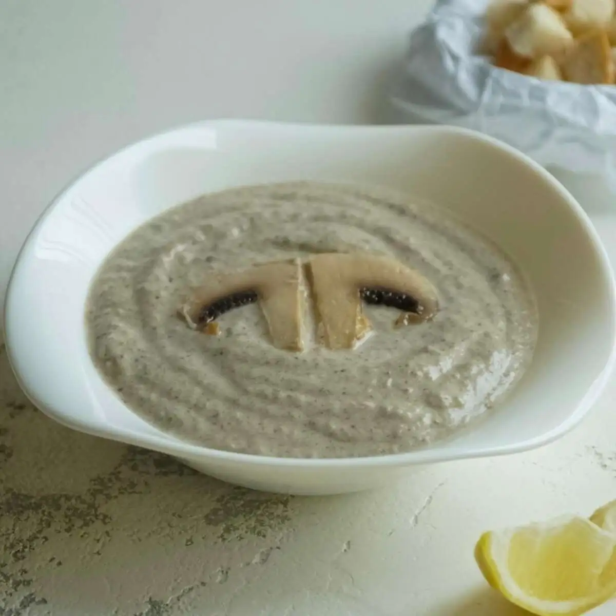 Крем-суп грибной