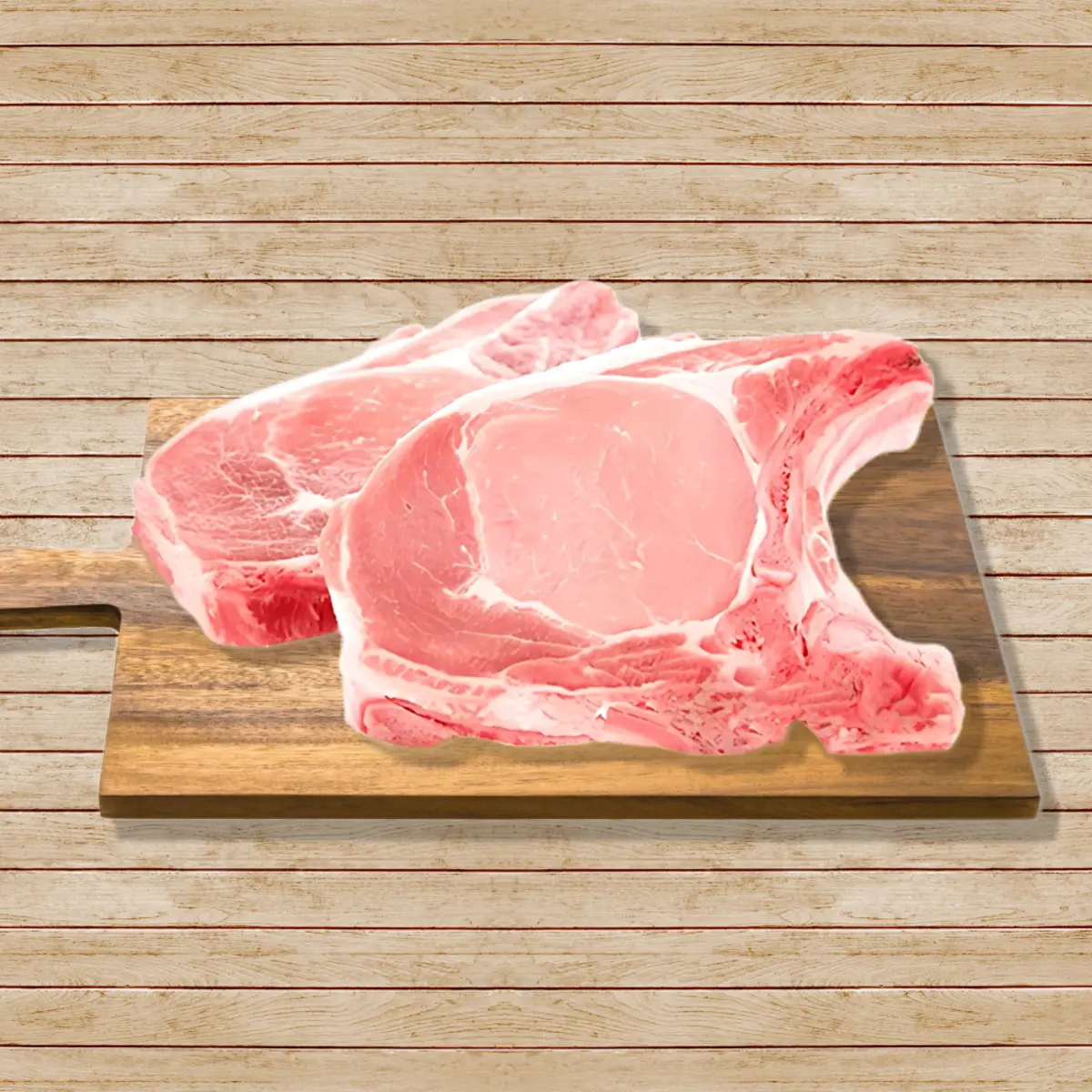 Котлета свиная на косточке