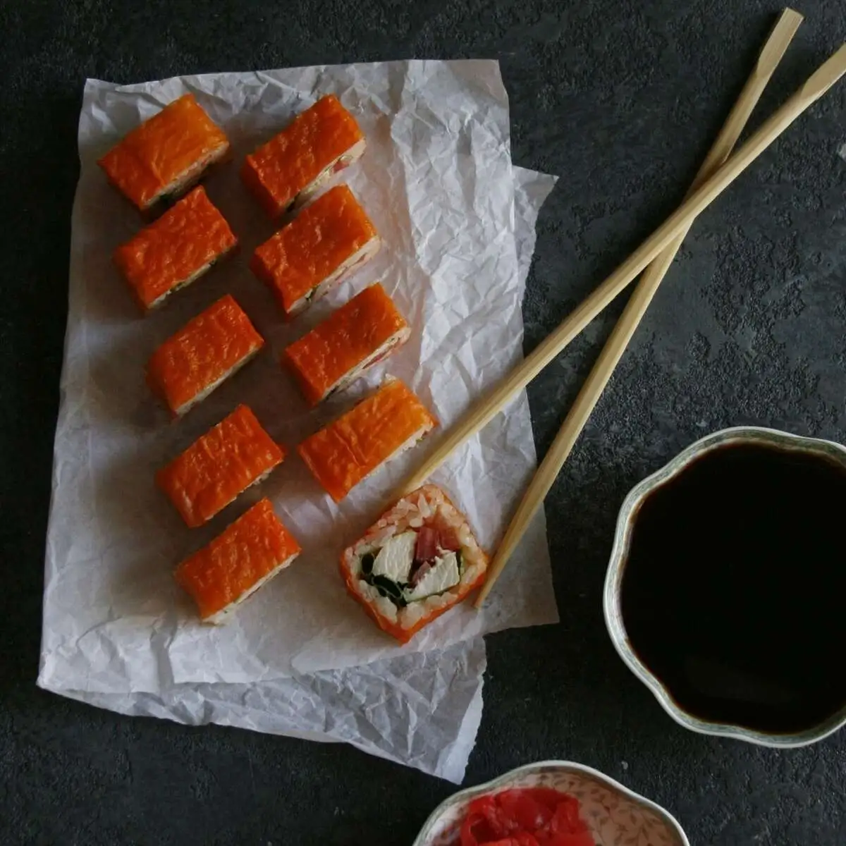 Тори темпура ролл