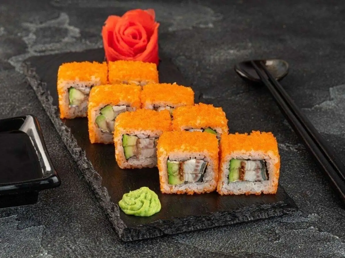 Калифорния с угрем