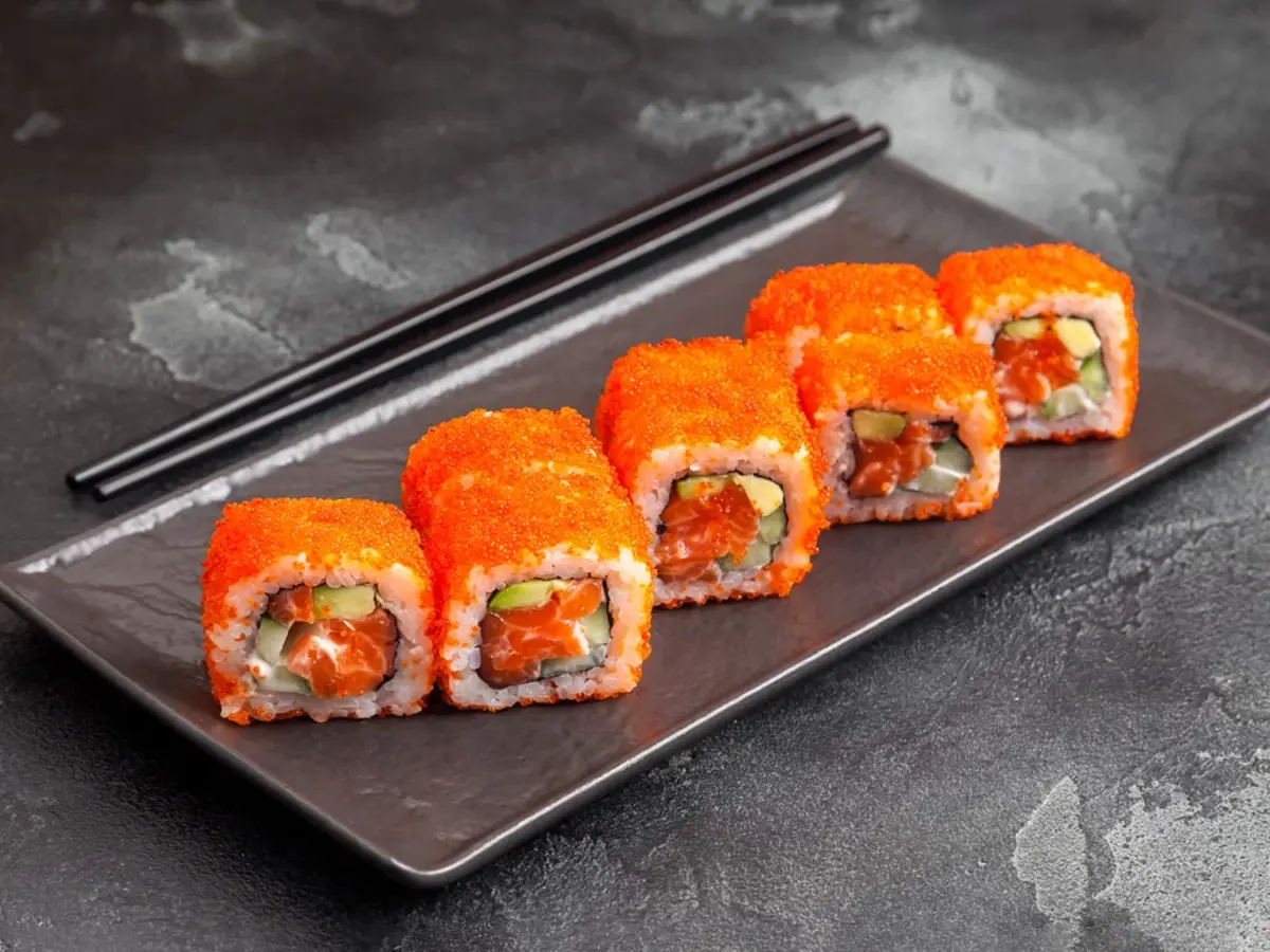 Калифорния с лососем