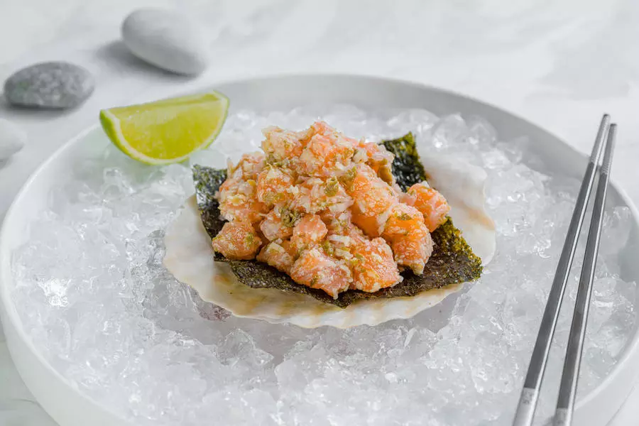 Тар-тар из лосося