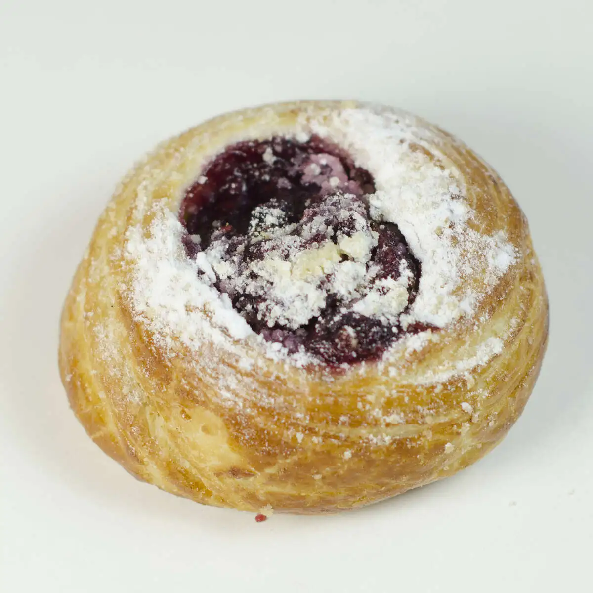 Булочка клубничная постная