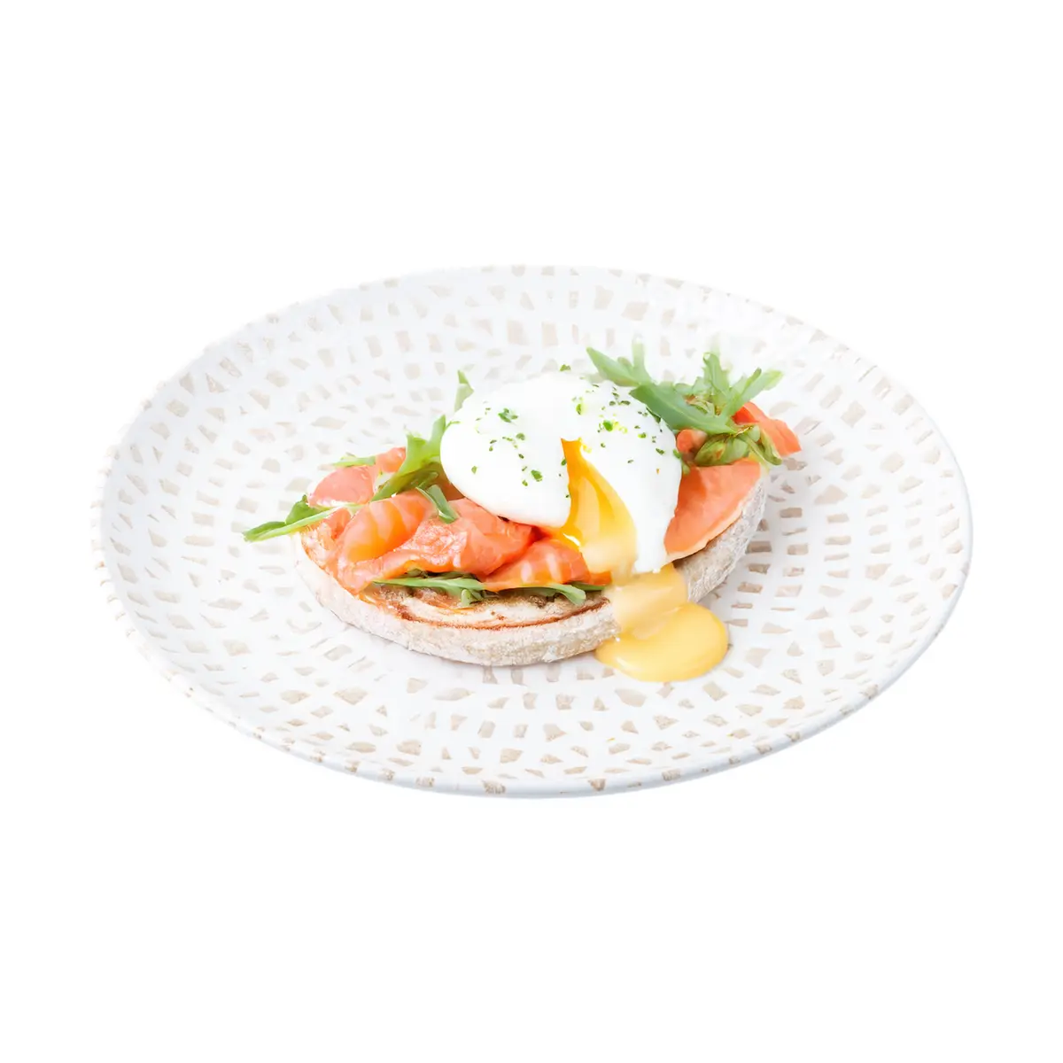 Яйцо Бенедикт с лососем
