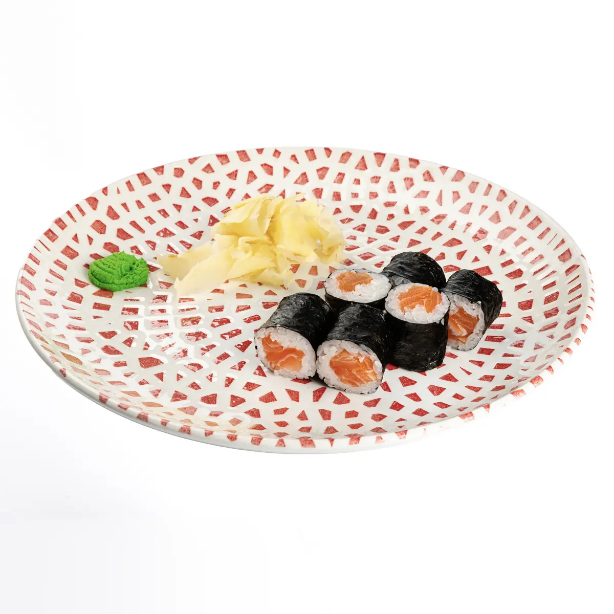 Маки  ролл с лососем