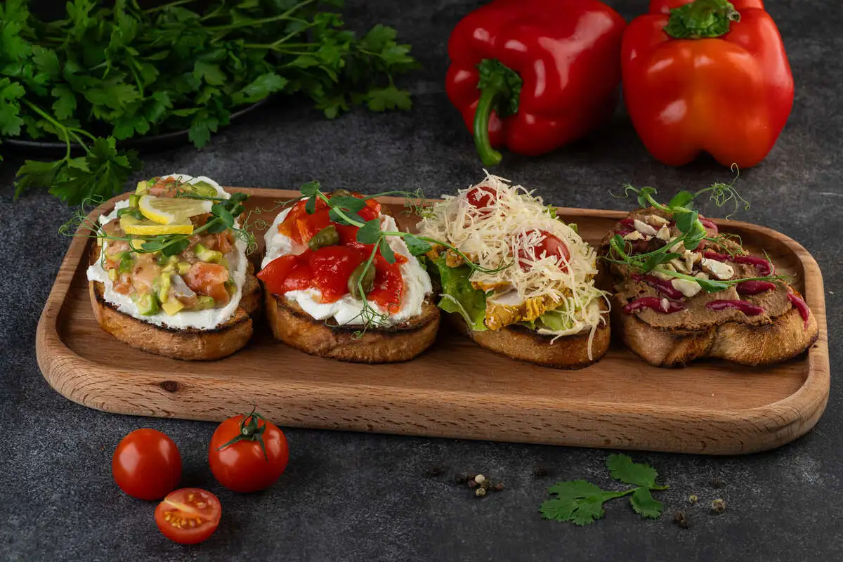 Ассорти брускетт