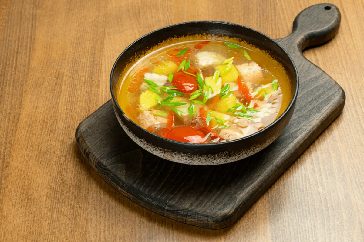  Уха из лосося 