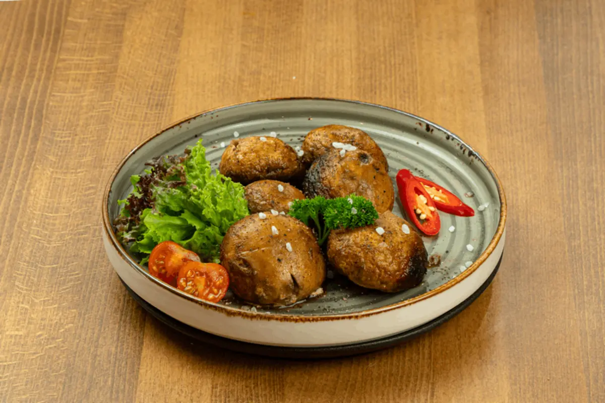  Грибы на углях 