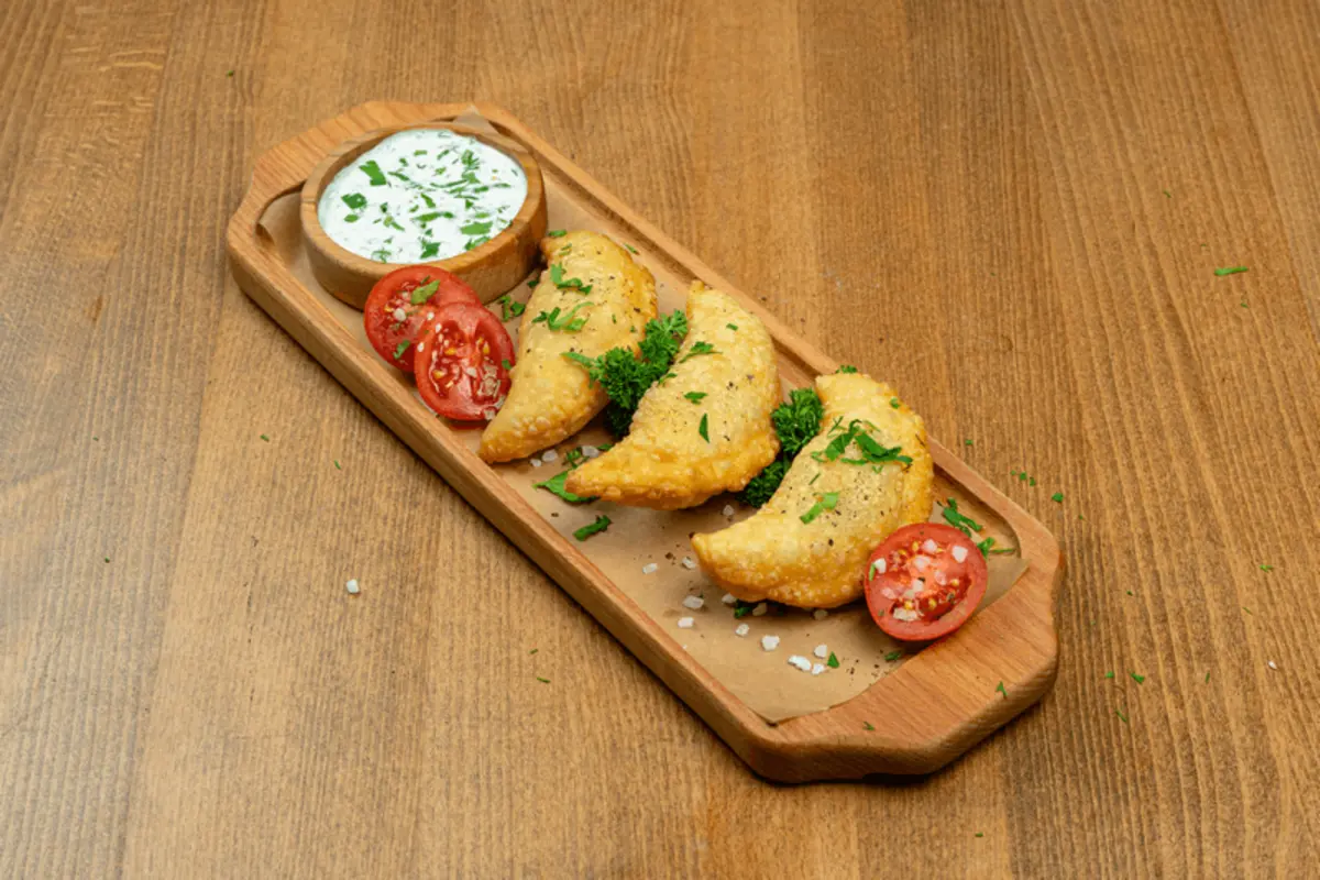   Мини-чебуреки с говядиной