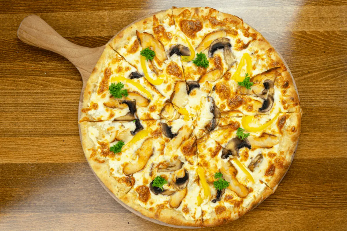  Пицца Курица-грибы