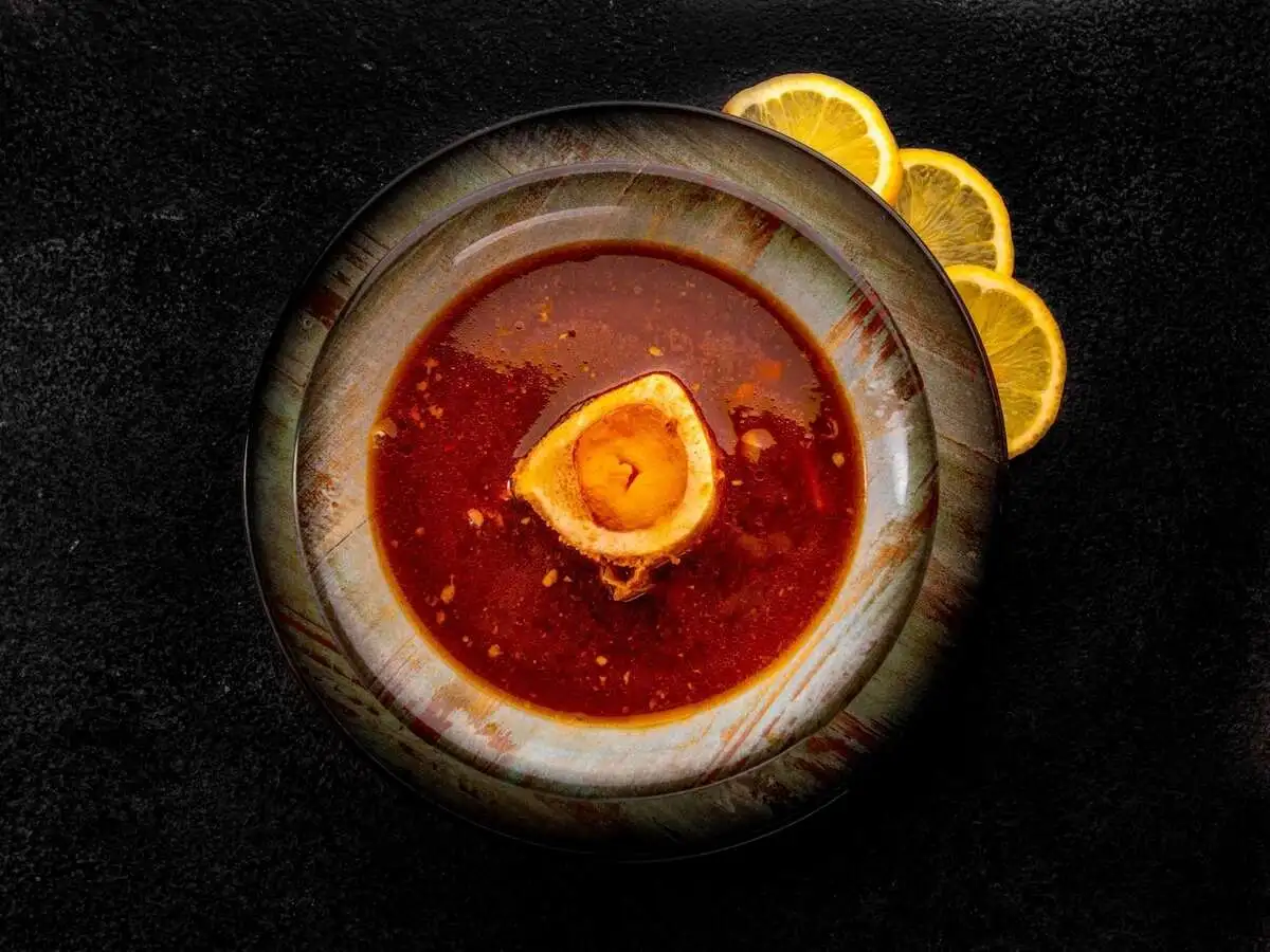 Илик чорба (говяжий суп)