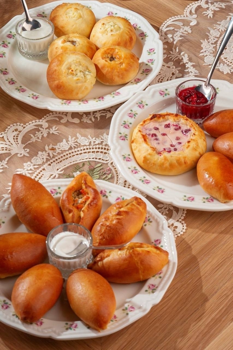 Пирожки из печи