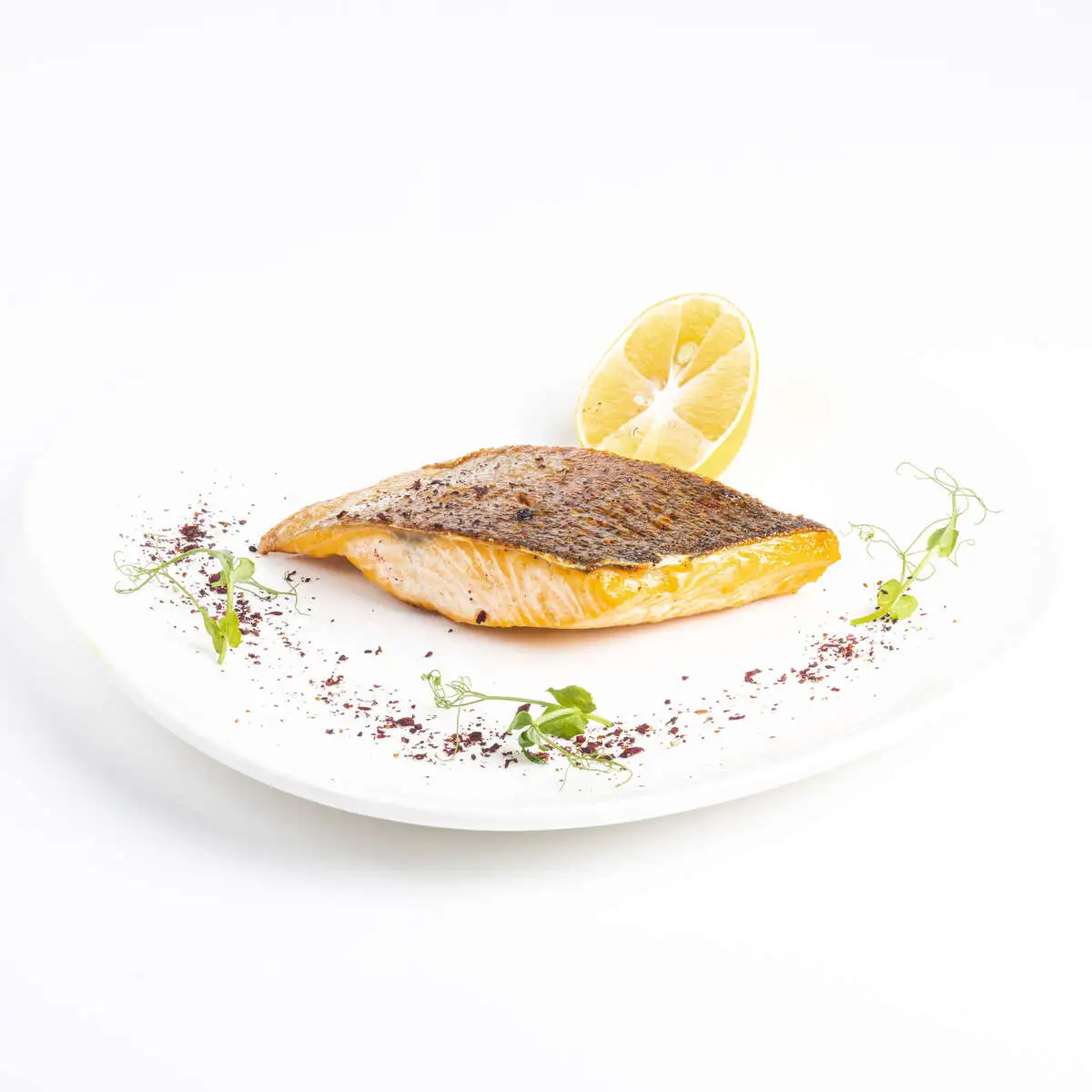 Форель на мангале