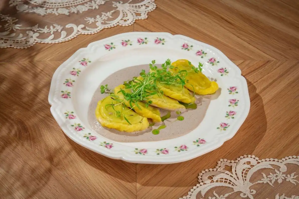 Вареники с картофелем и грибами