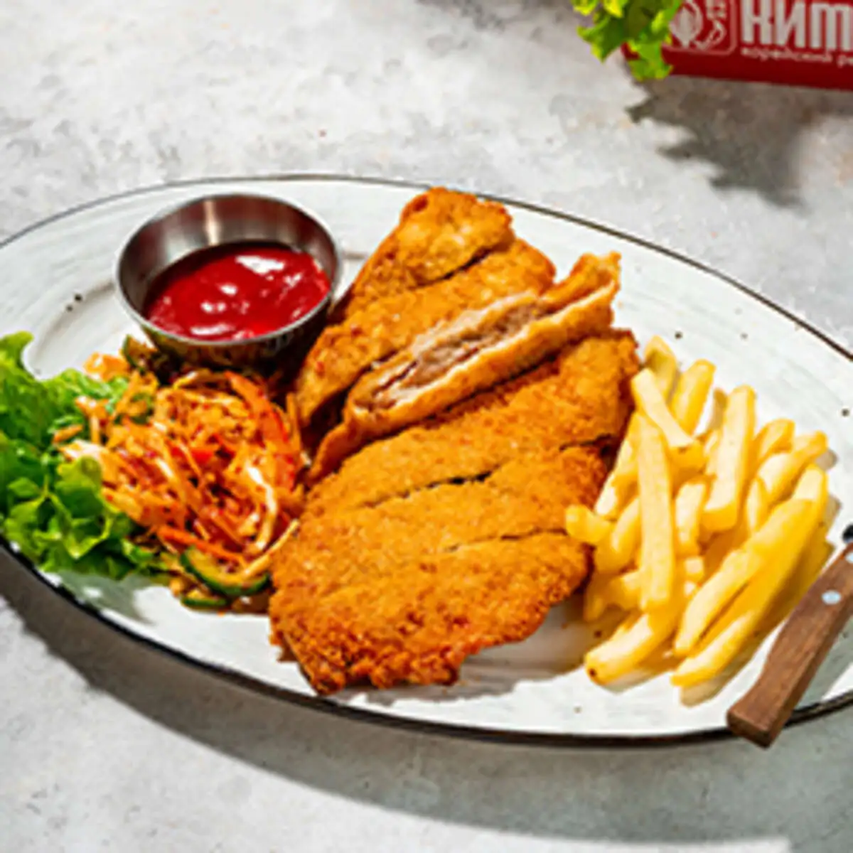 Донкас с курицей 