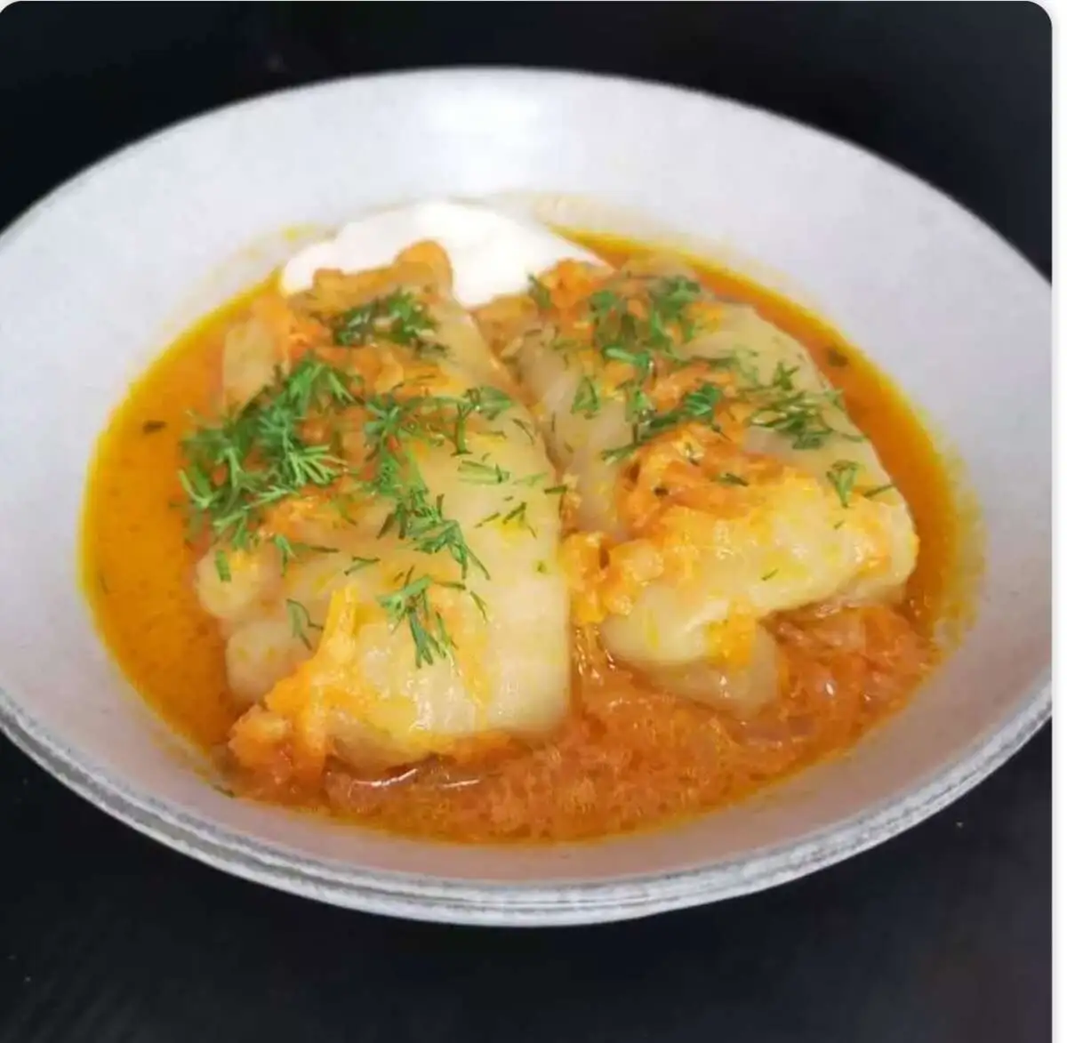 Голубцы с куриным фаршем 
