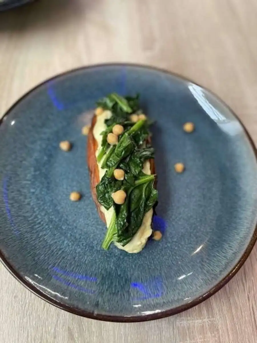 Батат с соусом кешью