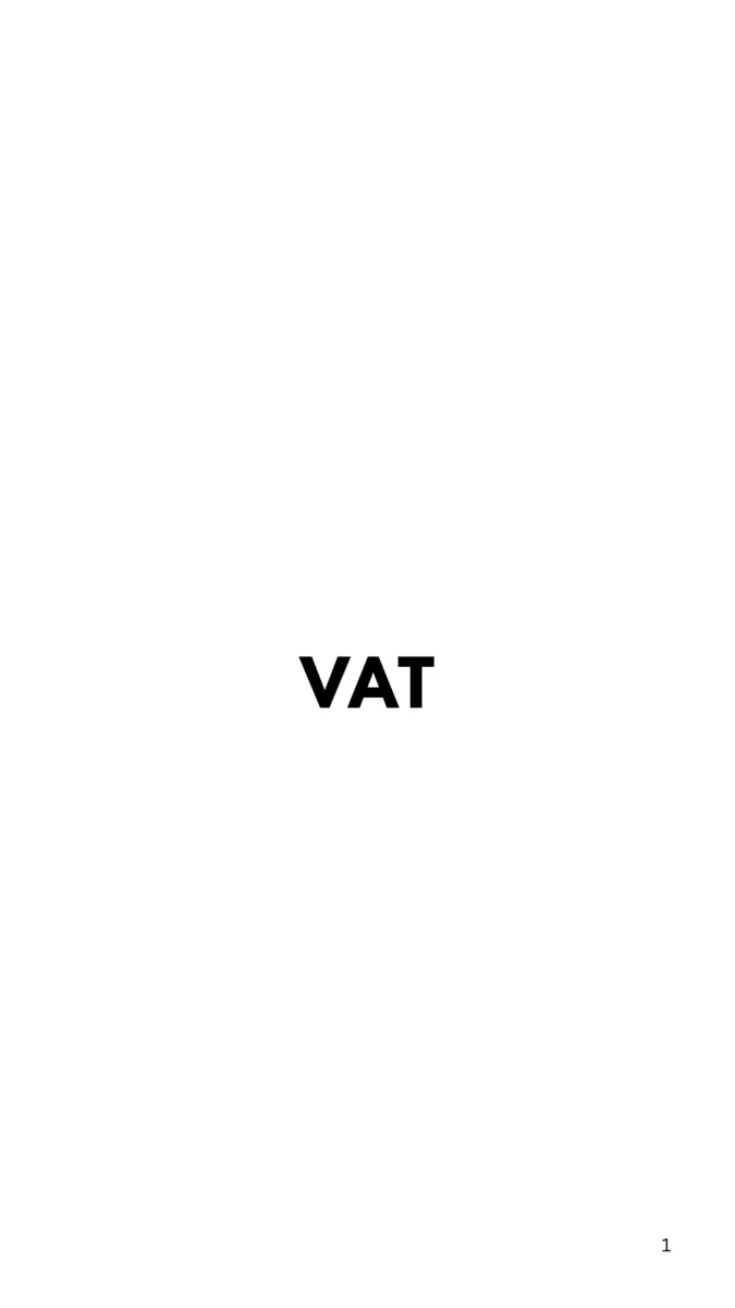 All prices are exclusive of VAT and service charges.