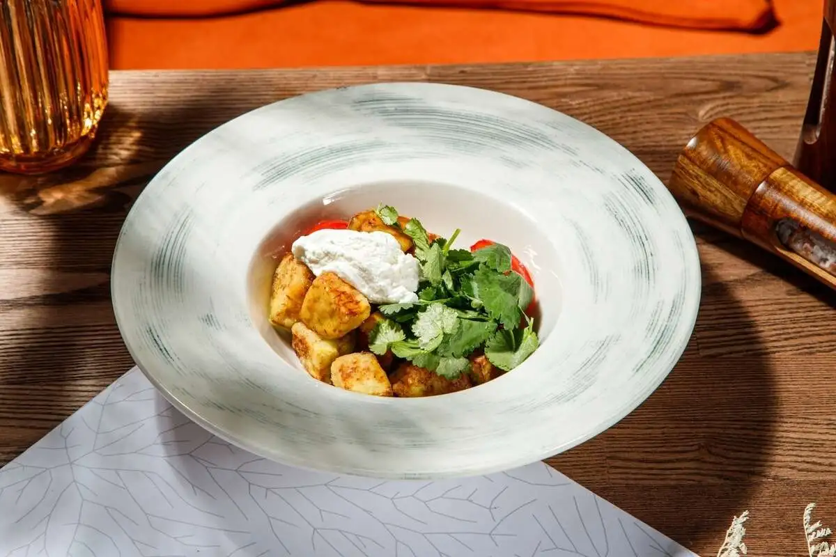 Хрустящие баклажаны и рикотта