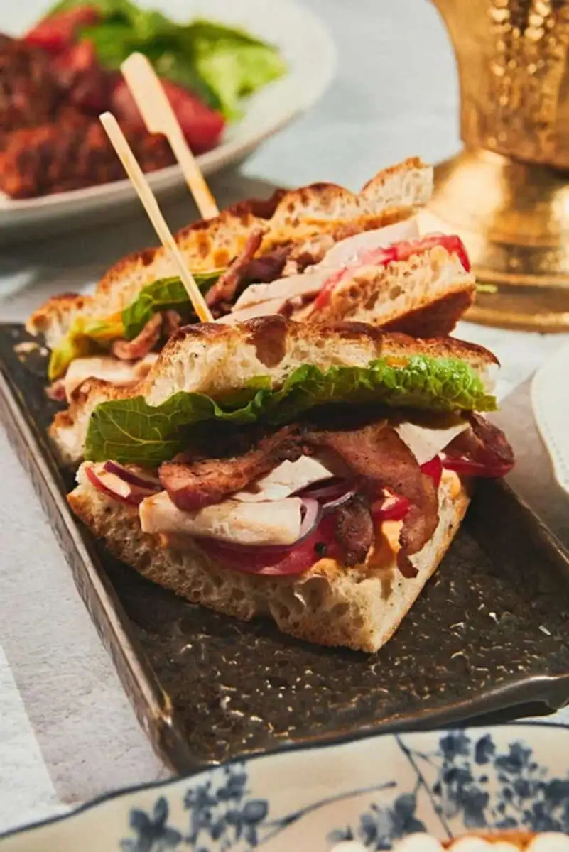 Клаб сэндвич с куриной грудкой