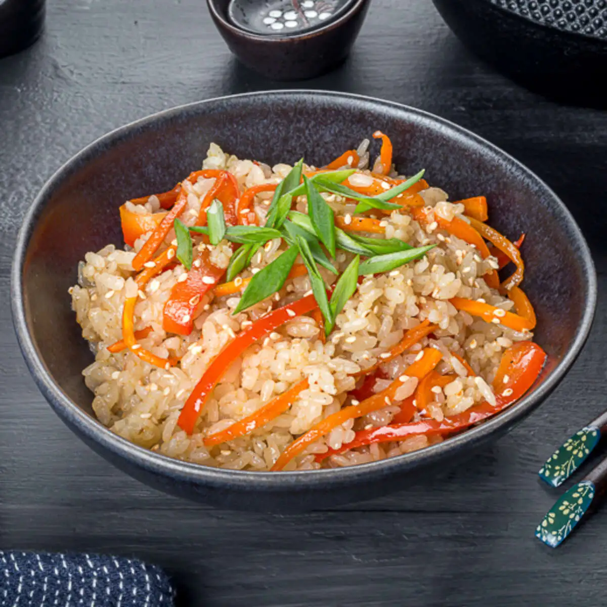 Рис с овощами