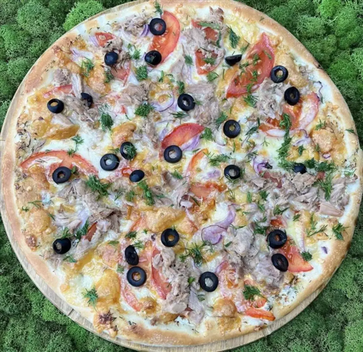 Пицца С тунцом, 33 см