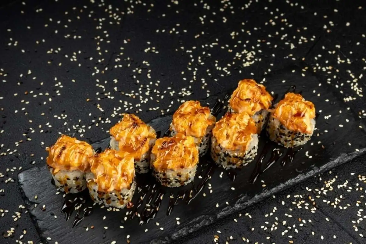 Ролл Хот с креветкой