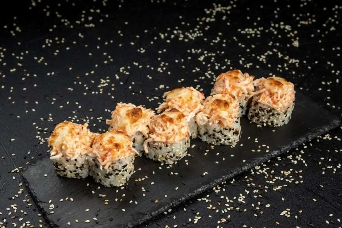 Ролл Хот с крабом