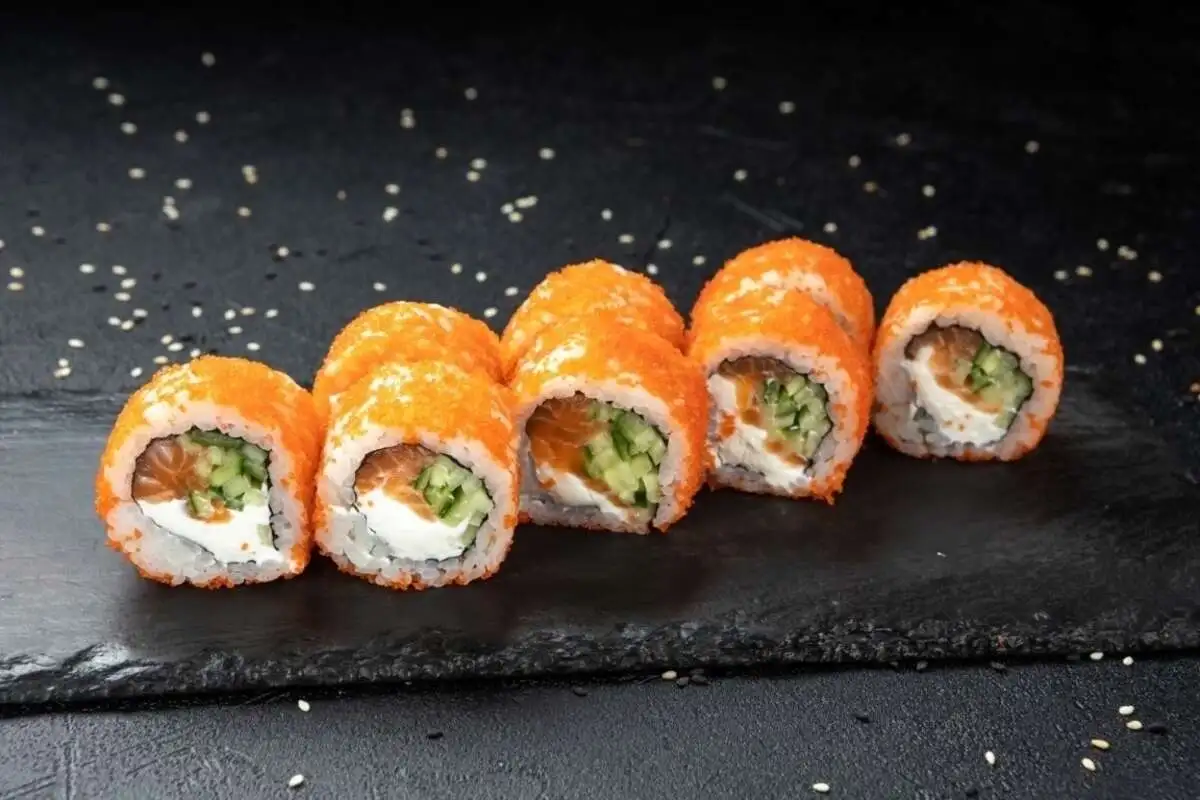 Калифорния с лососем