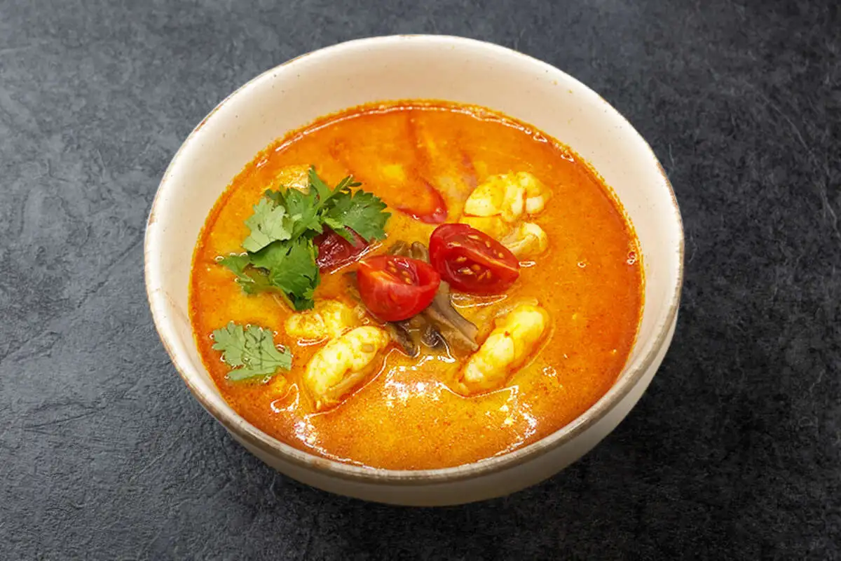 Суп Том Ям с креветками