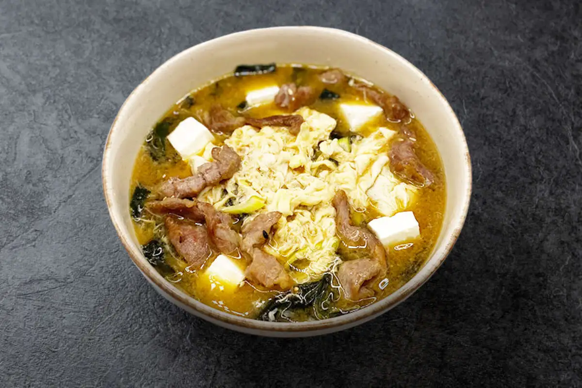 Кимчи суп со свининой