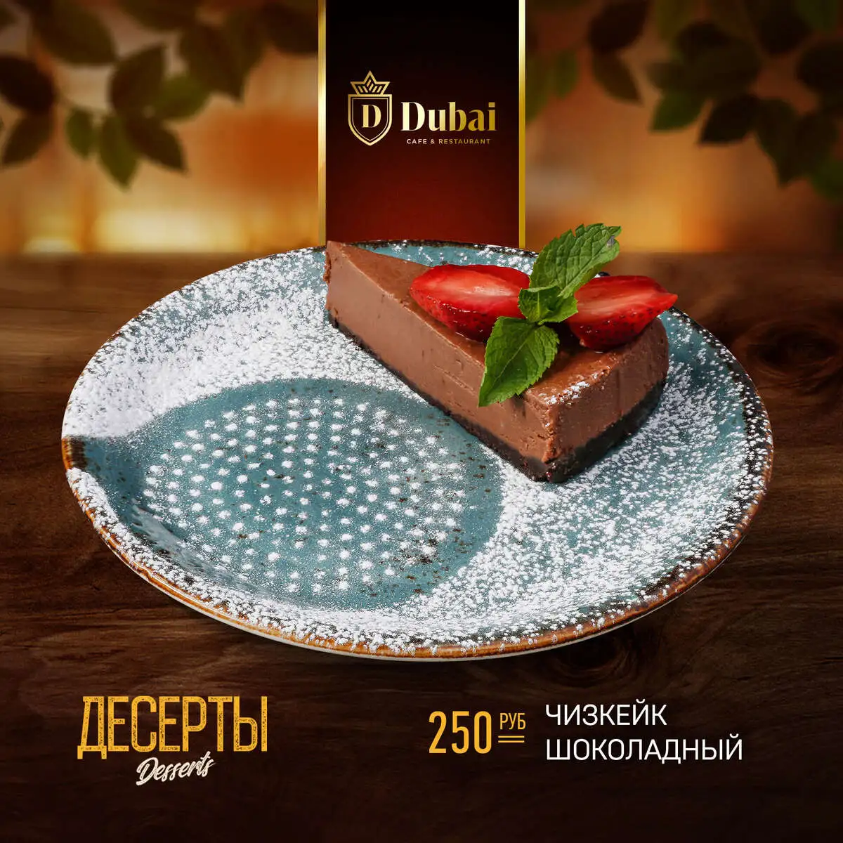 ЧИЗКЕЙК ШОКОЛАДНЫЙ