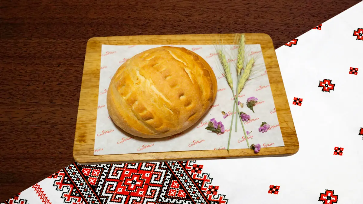 Хлеб домашний кукурузный