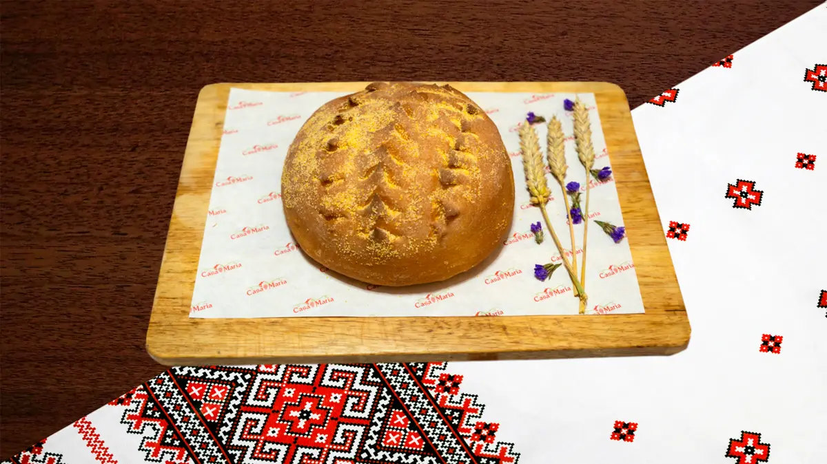 Хлеб домашний пшеничный