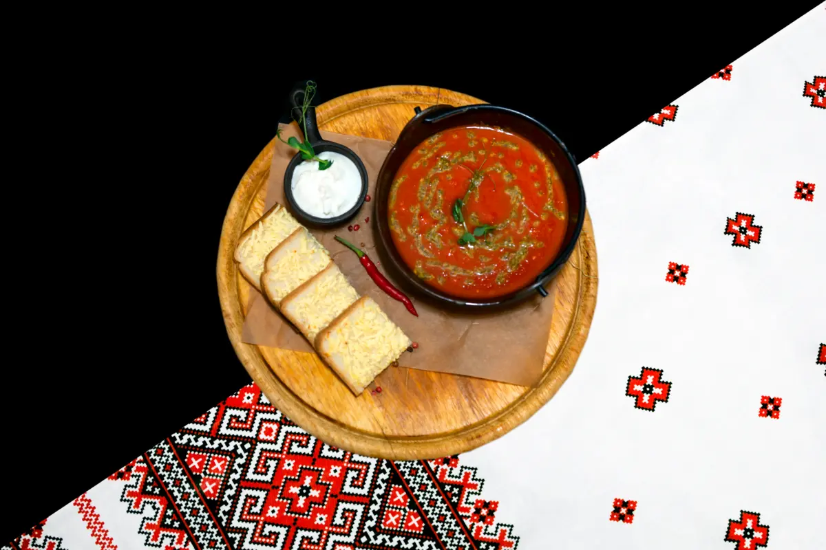 Томатный с фасолью