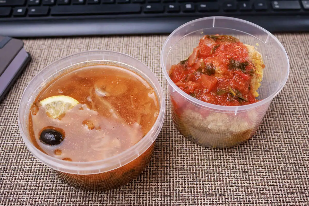 2 Гурман: Солянка грибная, Котлета из нута