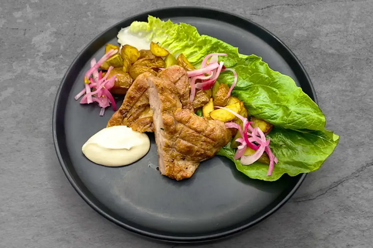 Индейка на мангале от шефа