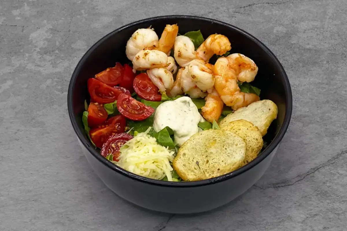 Цезарь с креветками