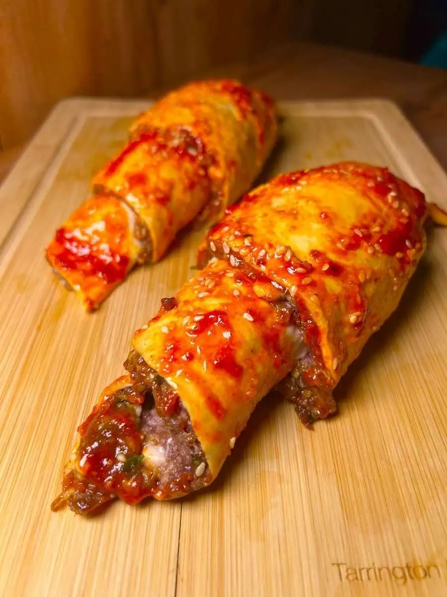 Мясные круассаны