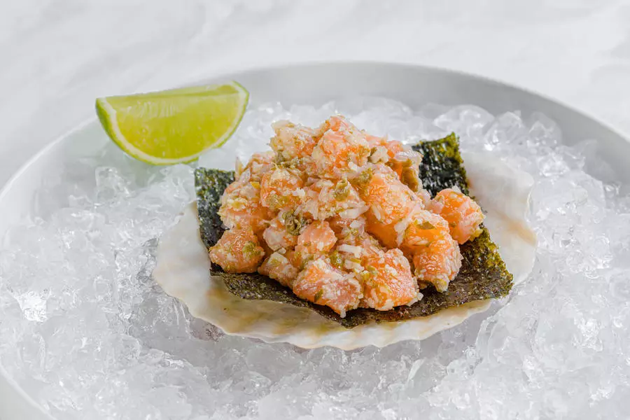 Тар-тар из лосося