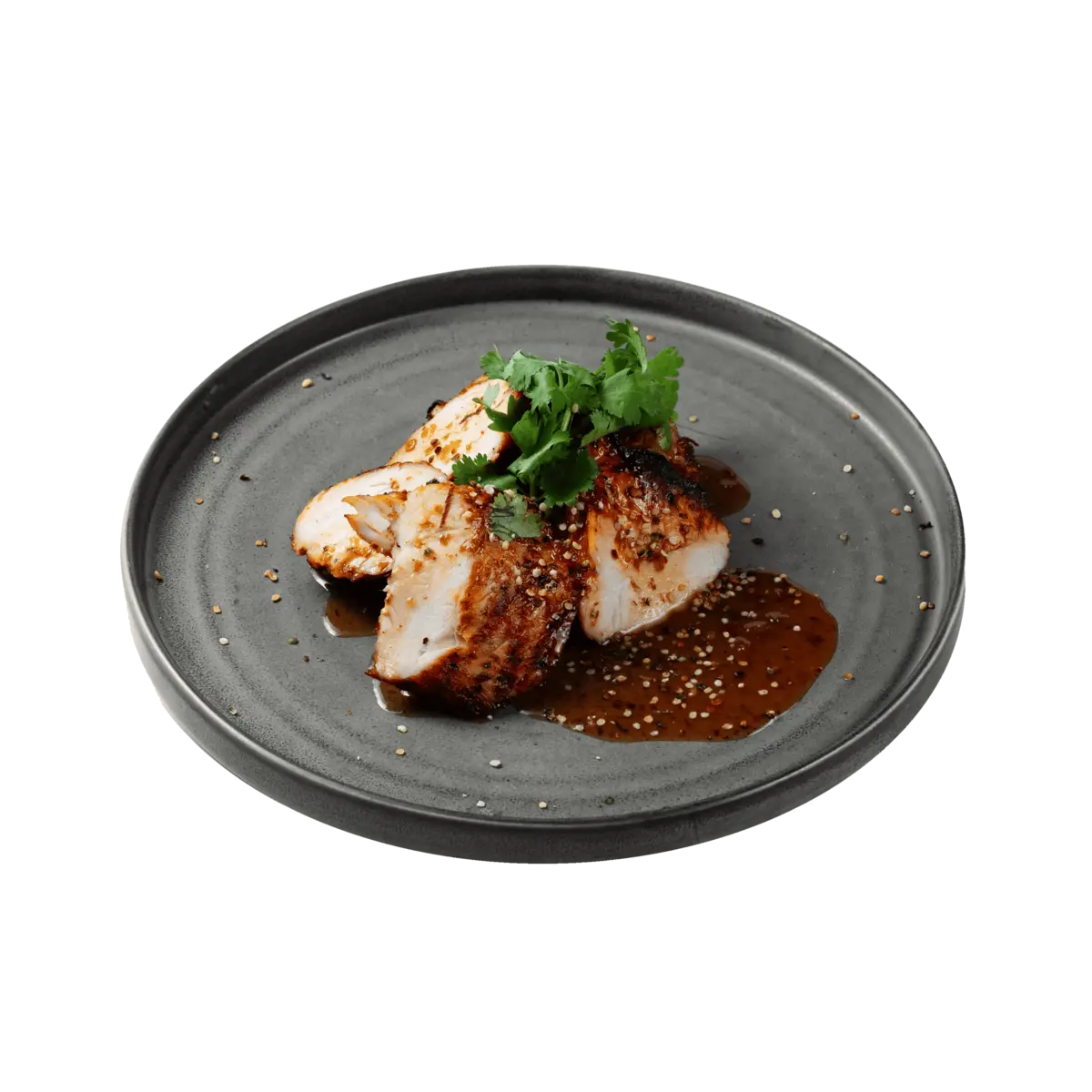 Куриная грудка на гриле с хашбрауном