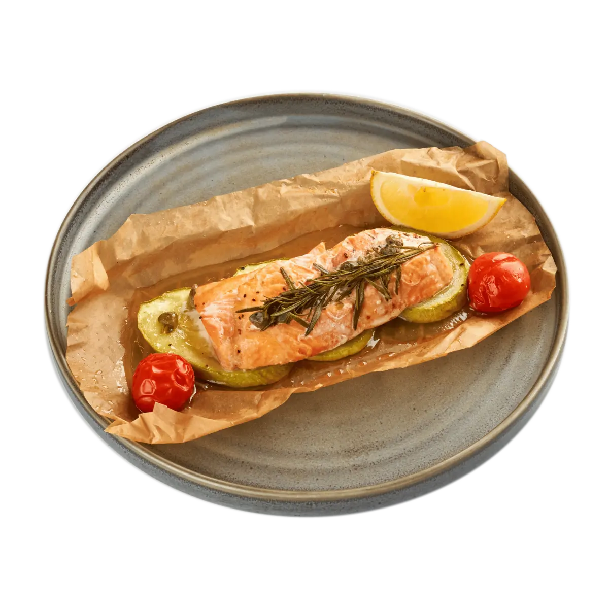 Форель папильот