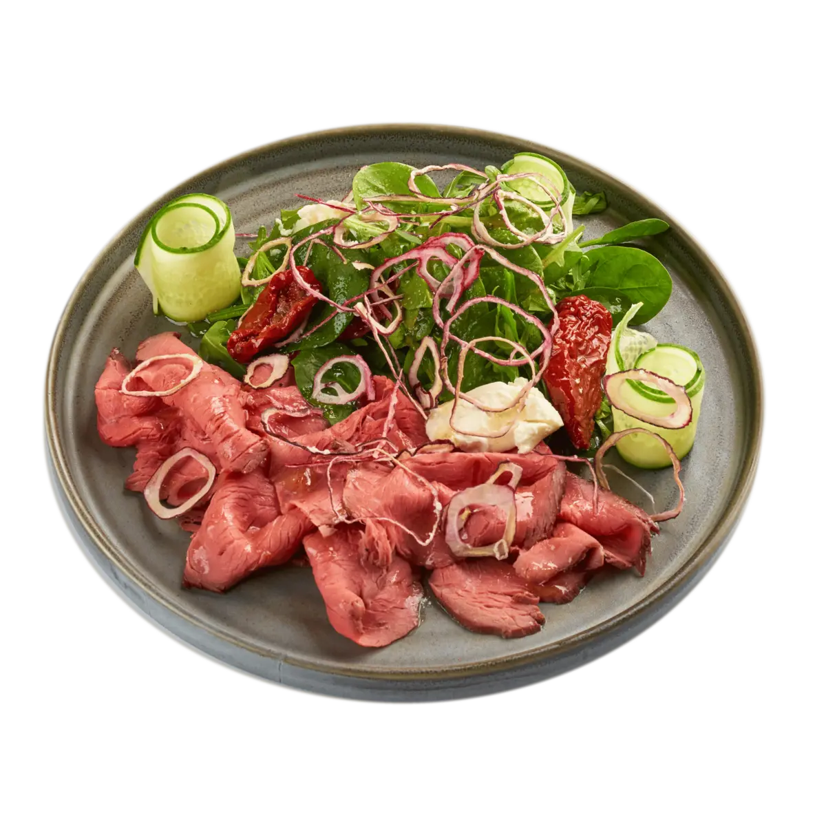 Салат с ростбифом