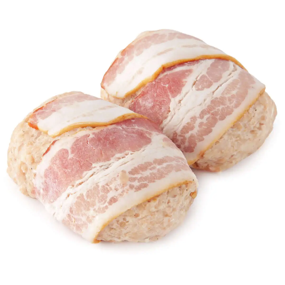 Зразы в беконе с сыром и чесноком