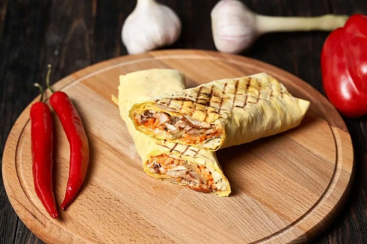 Шаурма  Сырная порц.