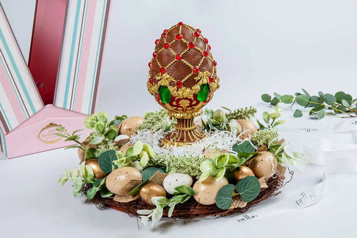 Фаберже  "Пасхальный венок" №4