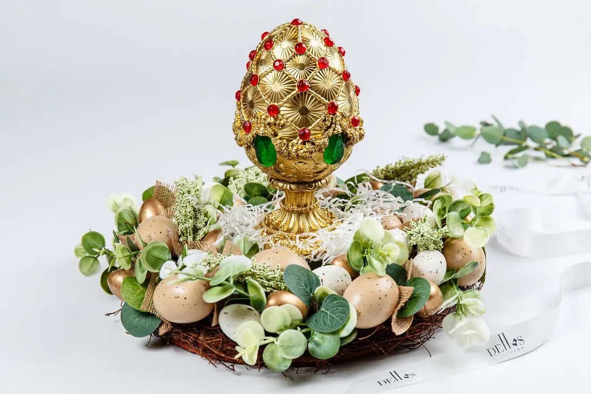 Фаберже  "Пасхальный венок" №5