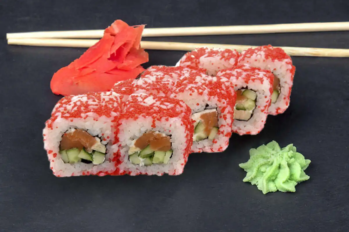 Калифорния с лососем 8 шт (№5)